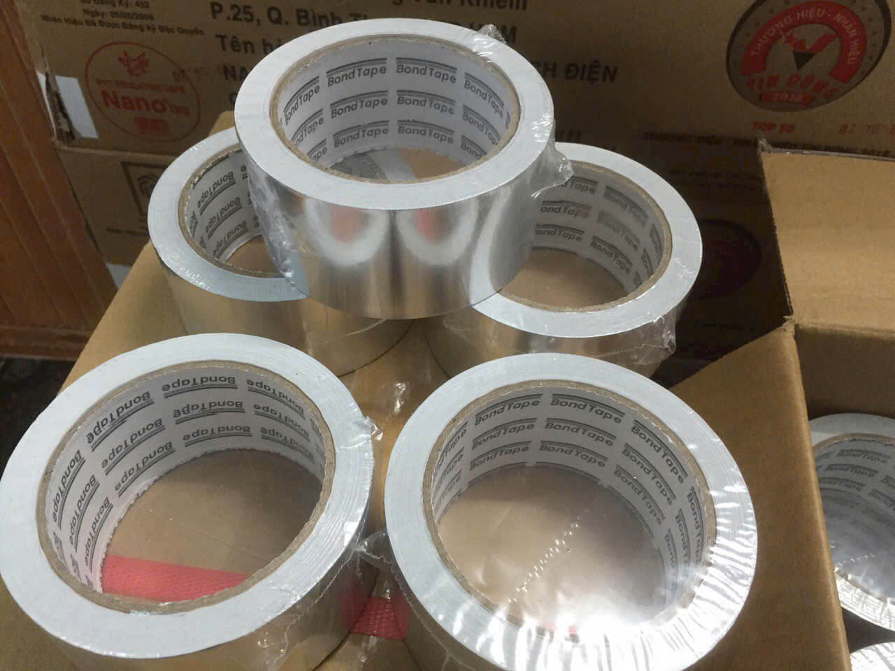 Băng keo nhôm bạc chịu nhiệt – Thành Nam EC - Hình ảnh 8