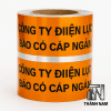 Băng keo cảnh báo cáp ngầm nhôm – Giải pháp an toàn cho công trình ngầm