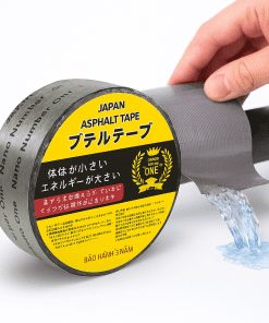 Băng dính nhựa đường Nano Number One Nhật Bản – Chống thấm mái tôn, khe nứt siêu dính