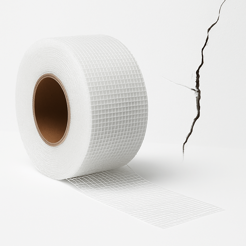 Băng keo lưới thạch cao chống nứt mối nối trần vách hiệu quả