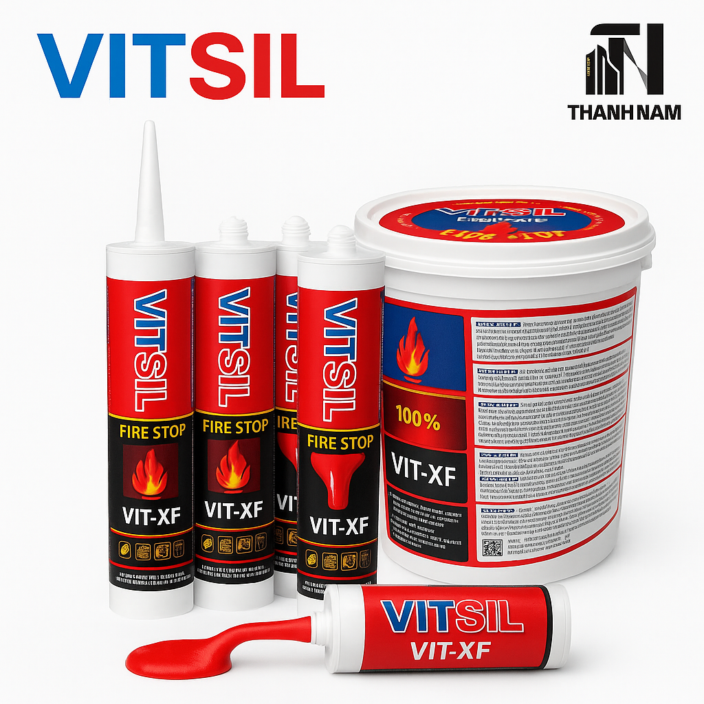 Keo Chống Cháy Trương Nở VIT-XF – Giải Pháp Ngăn Cháy Lan An Toàn & Hiệu Quả