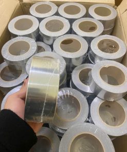 Băng keo nhôm bạc chịu nhiệt dùng cho HVAC, điện lạnh, bảo ôn