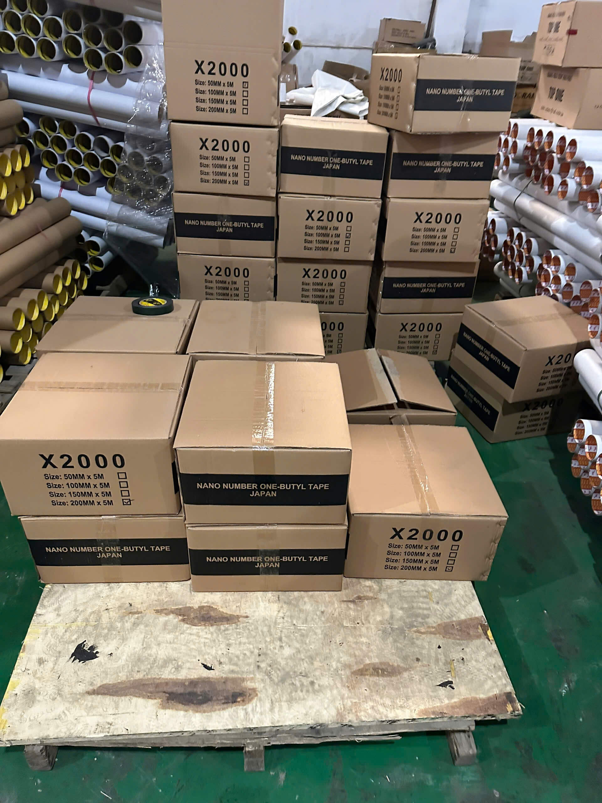 Băng keo chống thấm X2000 chính hãng – siêu dính, chống nước, dán mái tôn, ống nước