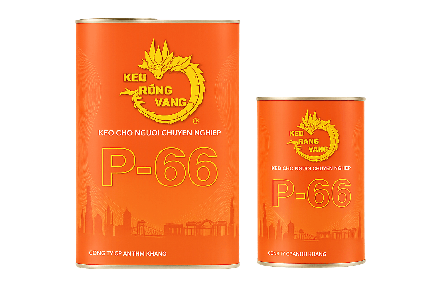 Keo Rồng Vàng P66 – Keo dán xây dựng & nội thất chính hãng - Hình ảnh 3